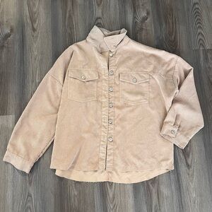 Forever 21 Tan Corduroy Jacket